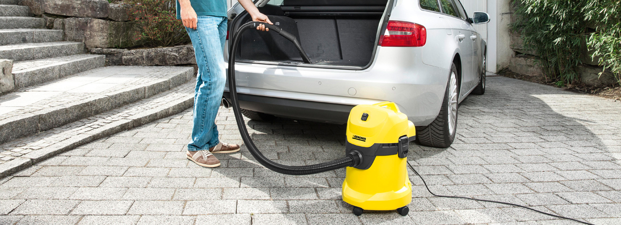 Máy hút bụi đa năng với chức năng thổi và hút của Kärcher