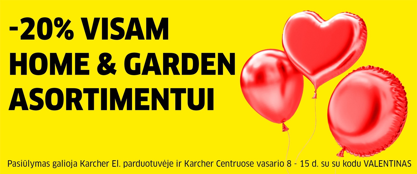 Karcher valentino pasiulymas Moteris valo virykle su Karcher langu valytuvu