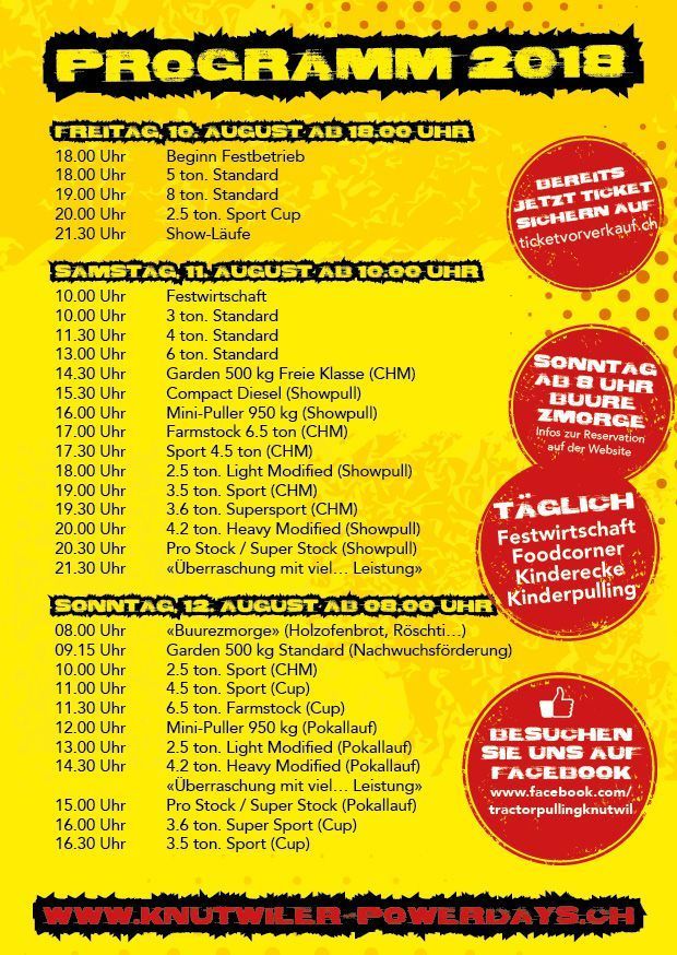 Knutwiler Powerdays 2018