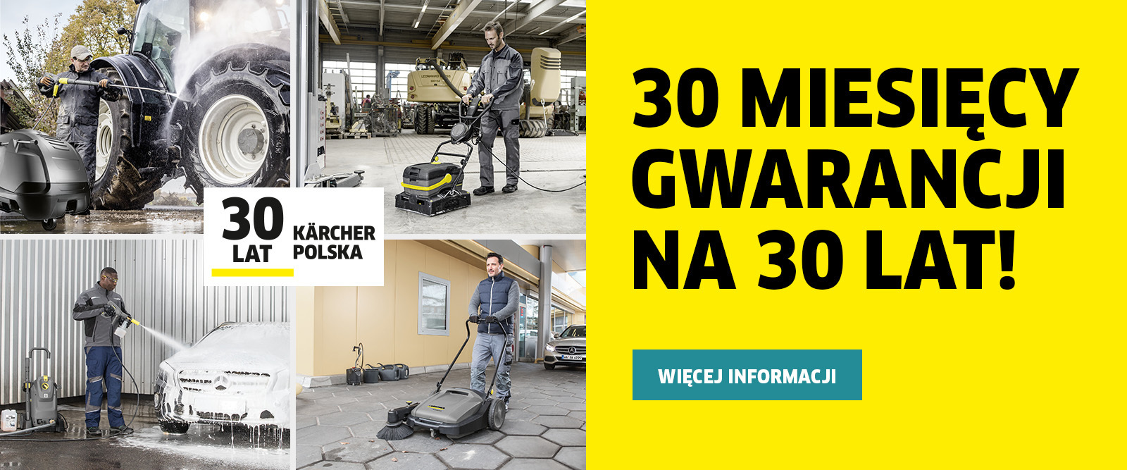 30 lat Karcher w Polsce 30 w lat因为Karcher Polsce