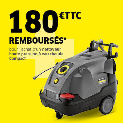 Promo pour les pros sur les nettoyeurs haute pression à eau chaude compact Promo pour les pros sur les nettoyeurs haute pression à eau chaude compact