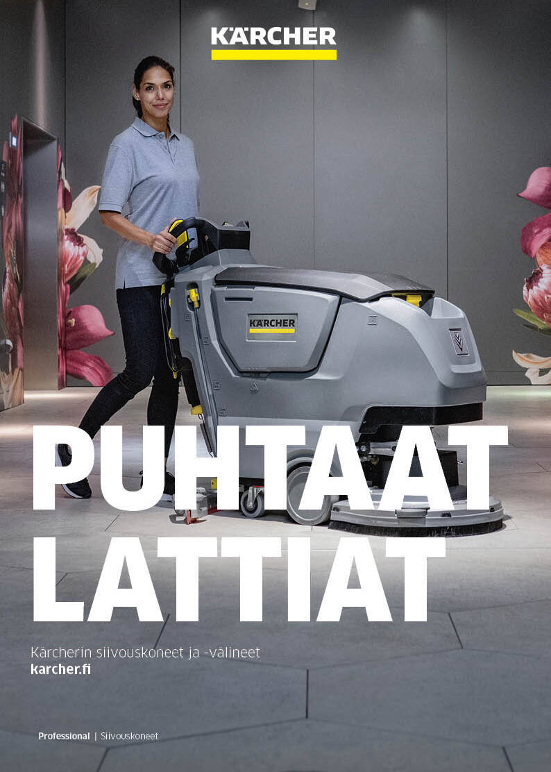 Karcherin siivouskoneet ja -valineet esite