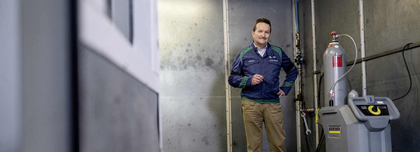 Werkstattmeister Alfred Weber Werkstattmeister Alfred Weber