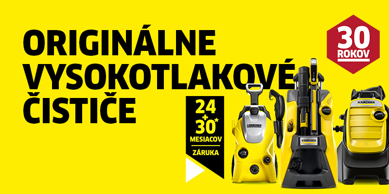 Kärcher čerpadlá - bezplatné predĺženie záruky Kärcher čerpadlá - bezplatné predĺženie záruky