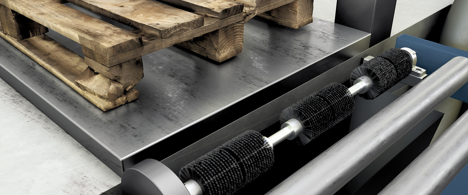 Industriereinigung bei Paletten Industriereinigung bei Paletten