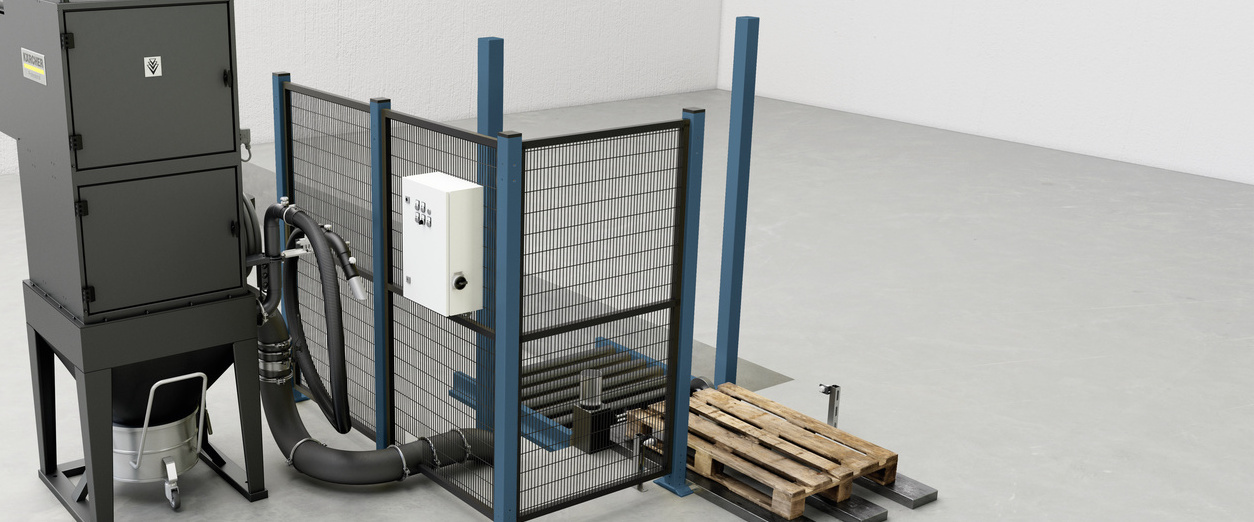 Paletten-Unterbodenabsaugung von Kärcher Paletten-Unterbodenabsaugung von Kärcher