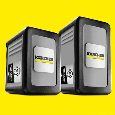 EXTENSILO Batterie compatible avec KÄRCHER RLM4 tondeuse 3400mAh, 18V,  Li-ion