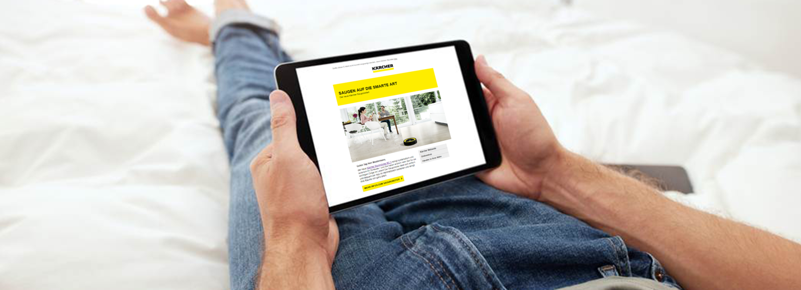 Anmeldung zum Kärcher Newsletter