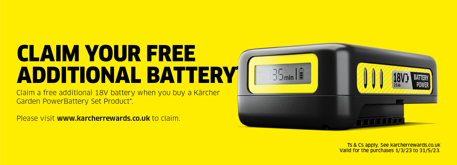 Battery redemption 2023