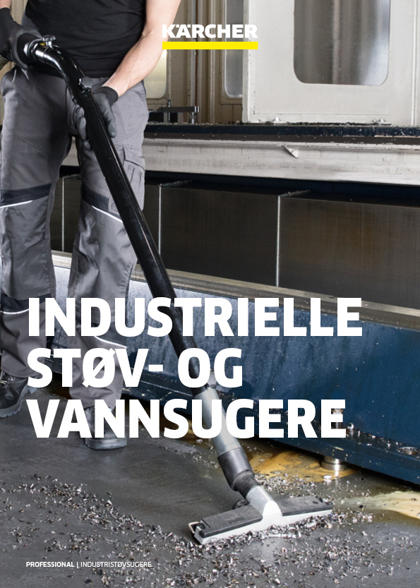 Industrielle støv- og vannsugere