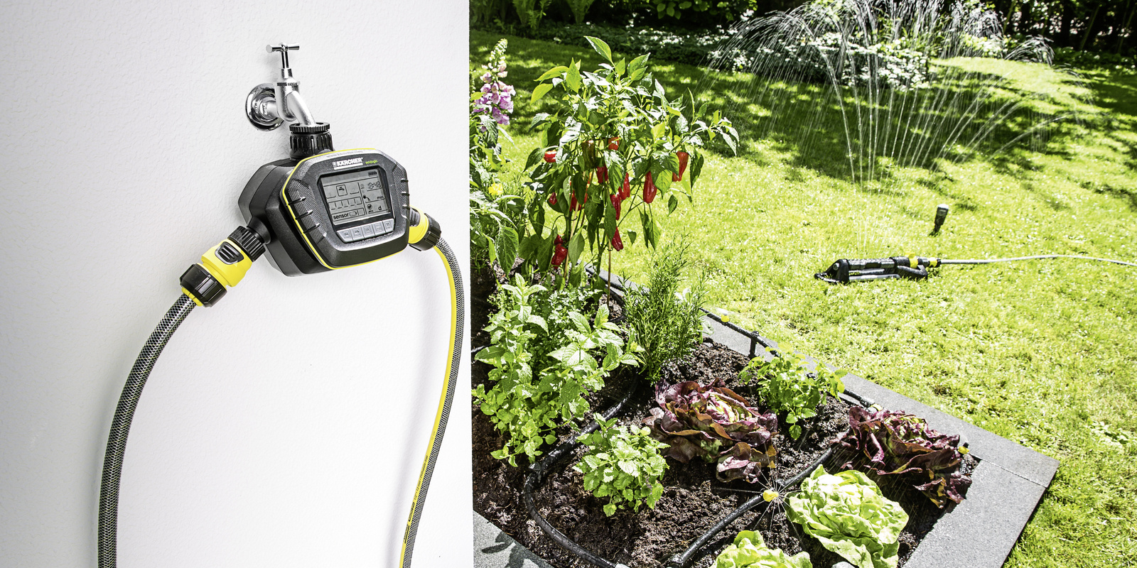 Automatické polievanie záhrady