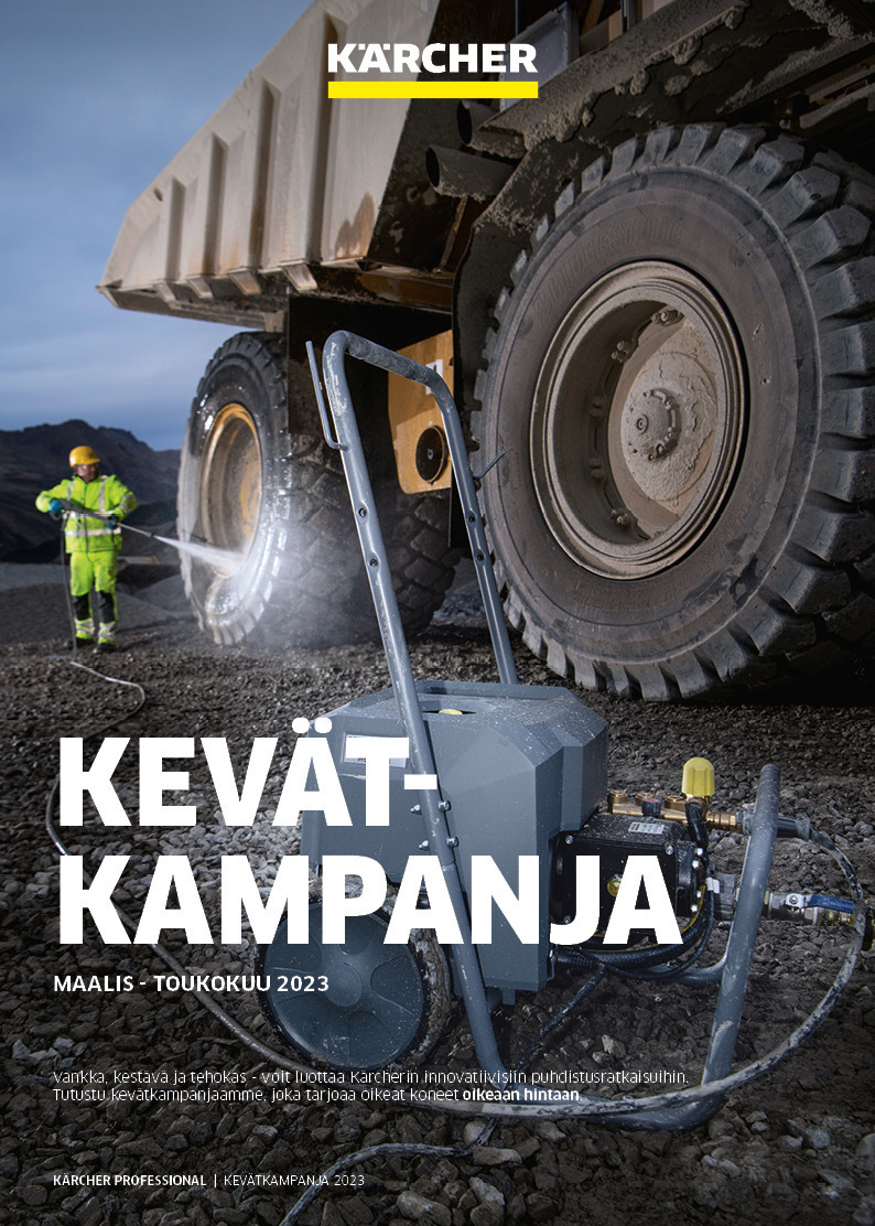 Kärcherin kevätkampanjaesite 2022 Karcherin kevatkampanjaesite 2022