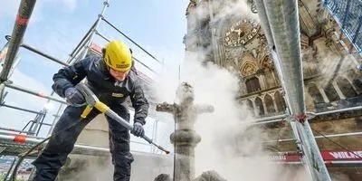KÄRCHER CLEANS ST. JOHN\'S CHURCH AT FEUERSEE IN STUTTGART