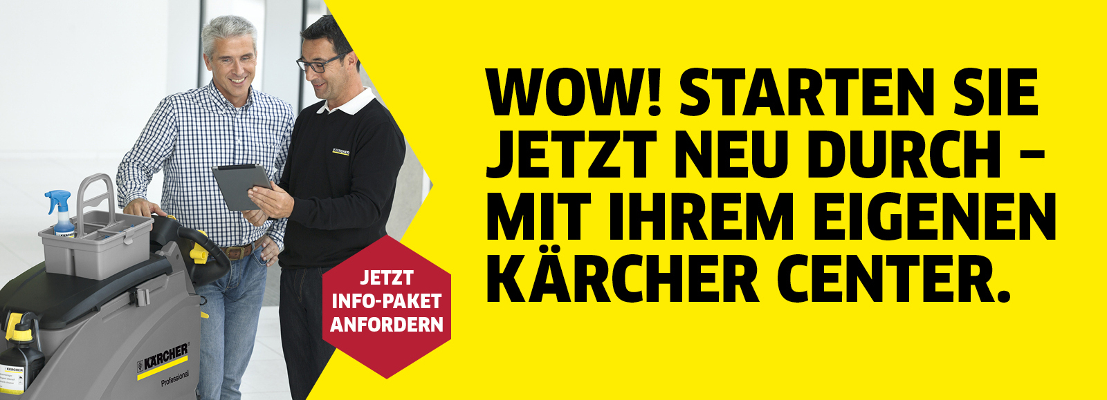 Wir suchen Sie! Werden Sie Händler bei Kärcher