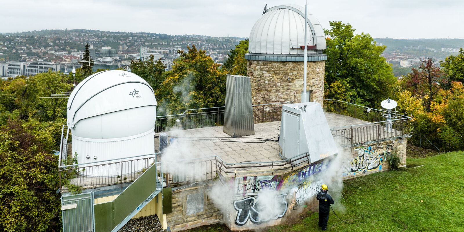 Kaercher_Reinigung Sternwarte Stuttgart_1 Kaercher_Reinigung Sternwarte Stuttgart_1