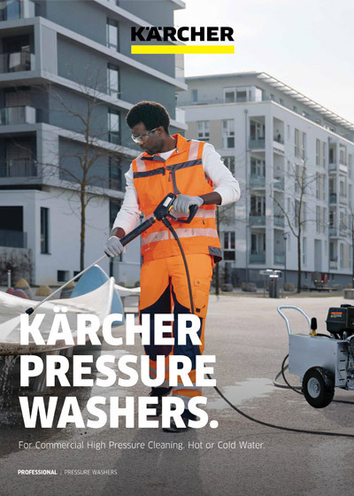 Kärcher Pressure Washers Kärcher commercial pressure washer brochure cover