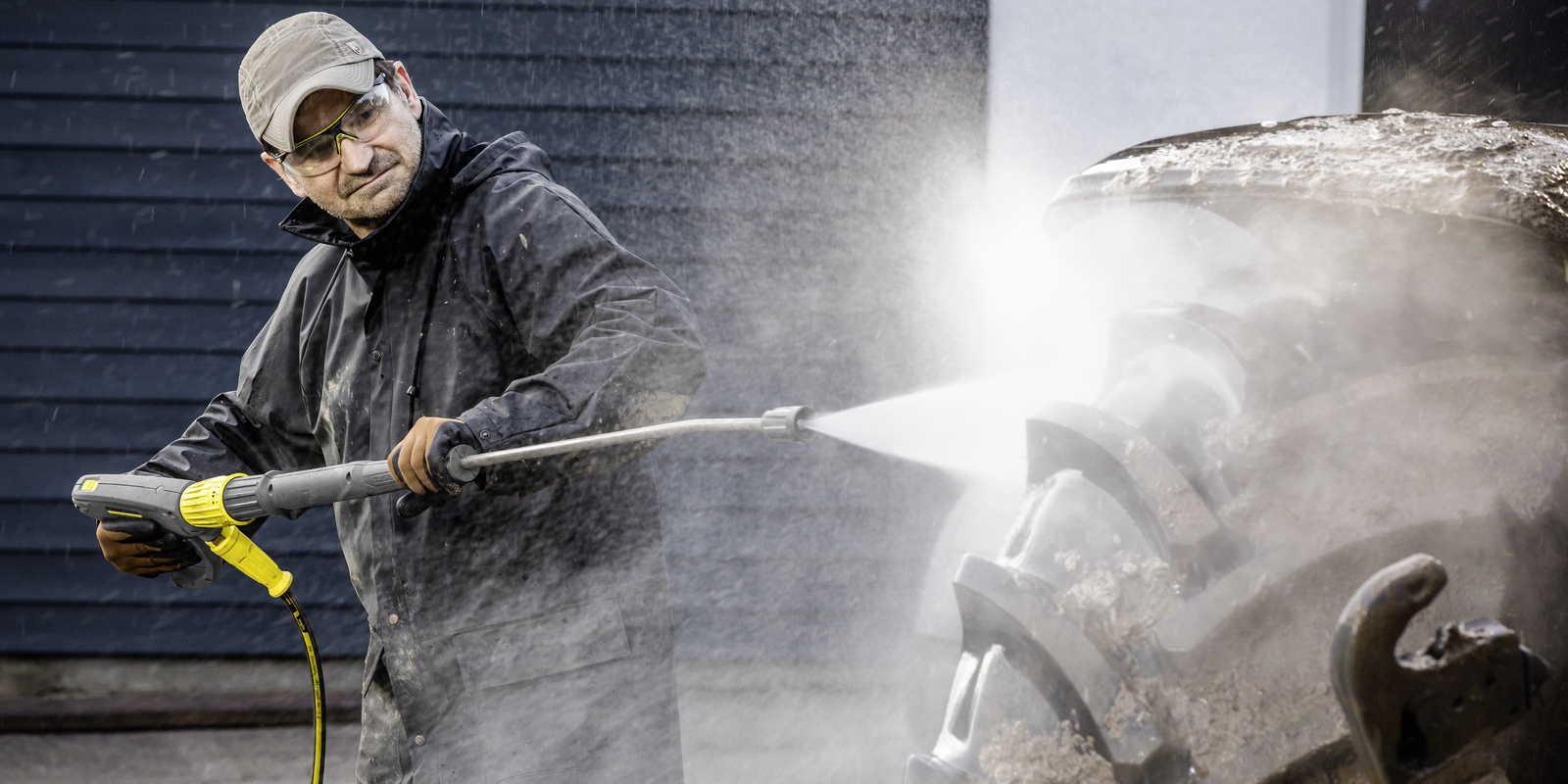 Rengöring av jordbruksmaskiner