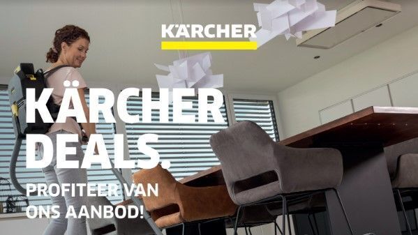 Kärcher Deals April-Mei 2023 因为Karcher April-Mei 2023