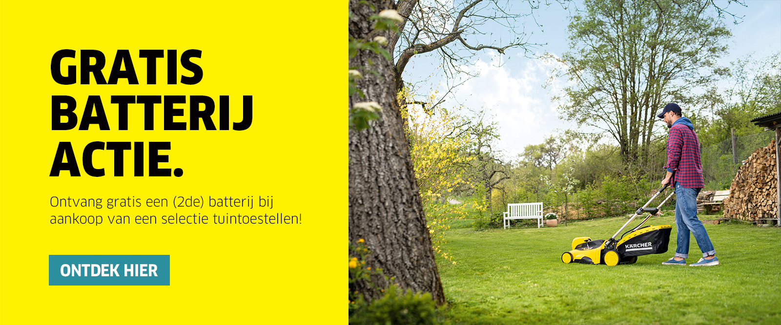 Draadloze grasmaaier 免费batterij bij aankoop van甚至draadloze grasmaaier