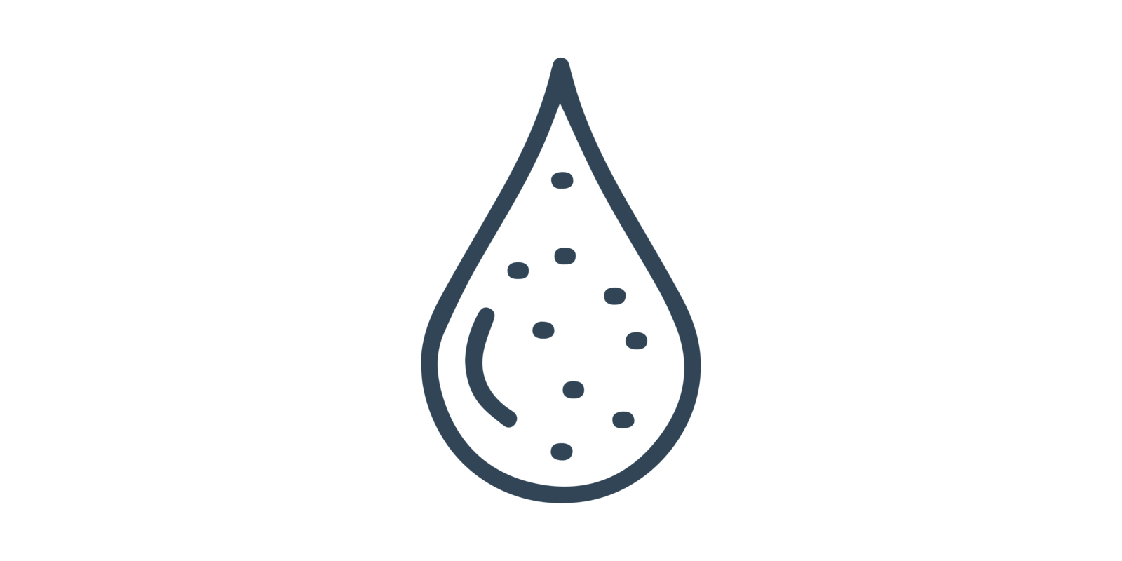What's in the water? Water Maze water drop icon