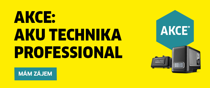 Květnová akce na AKU techniku Professional