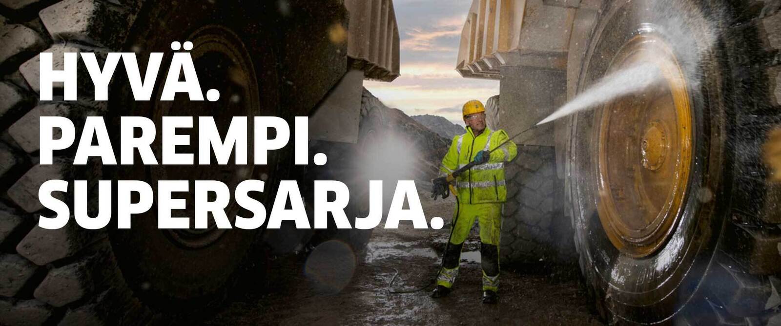 Kylmävesipesureiden uusi supersarja