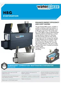 HBG-30D Wastewater Evaporator 11034490