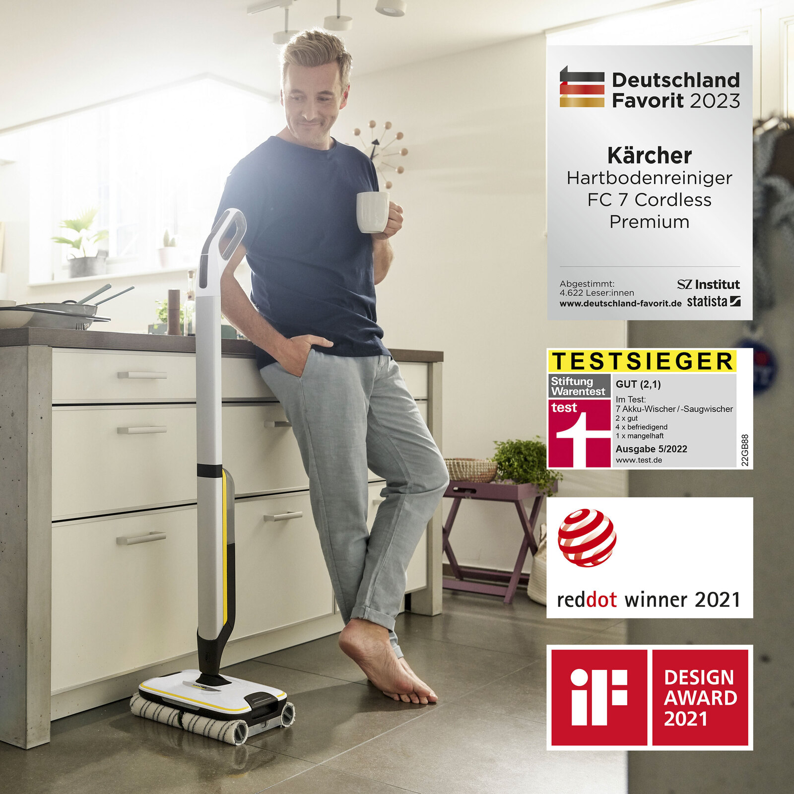 Auszeichnungen FC 7 Cordless Auszeichnungen FC 7无绳
