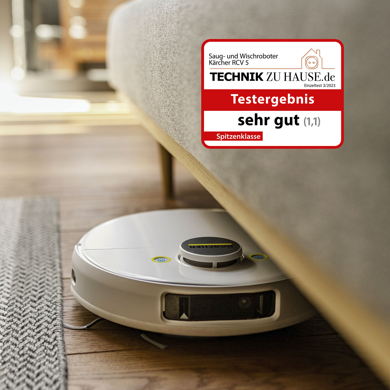 Note "SEHR GUT" für RCV 5 Note "SEHR GUT" für RCV 5