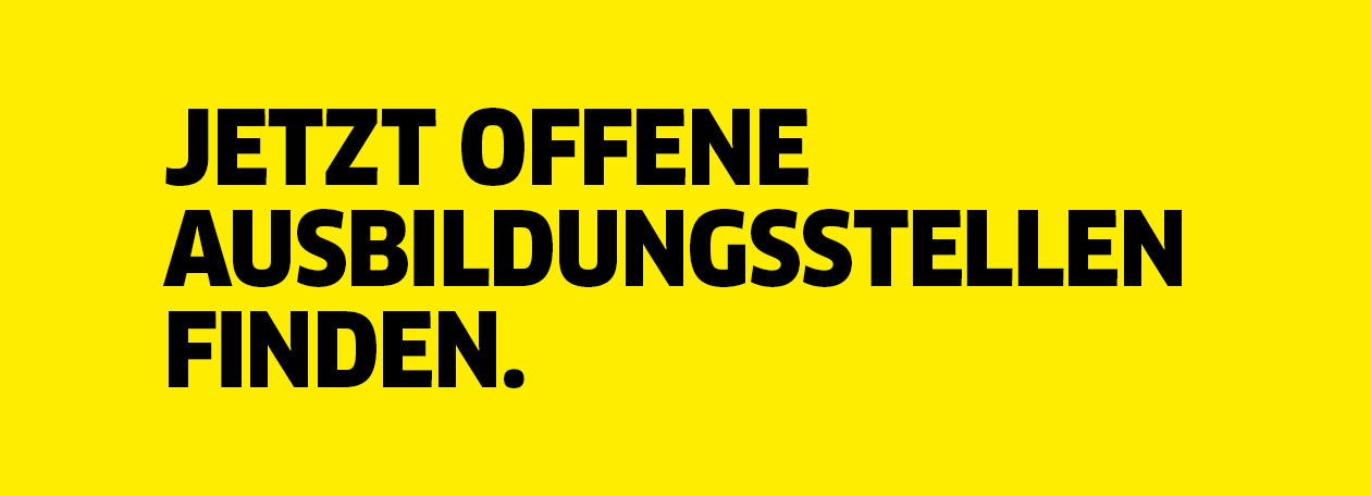 Jetzt offene Ausbildungsstellen finden Jetzt offene Ausbildungsstellen finden