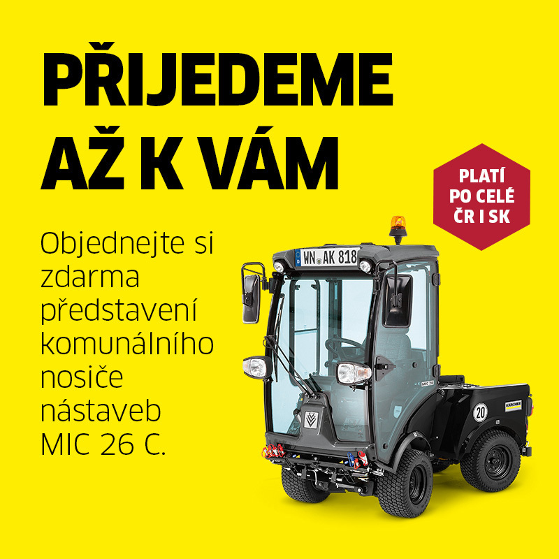 Přijedeme až k Vám s MIC 26 Přijedeme až k Vám s MIC 26