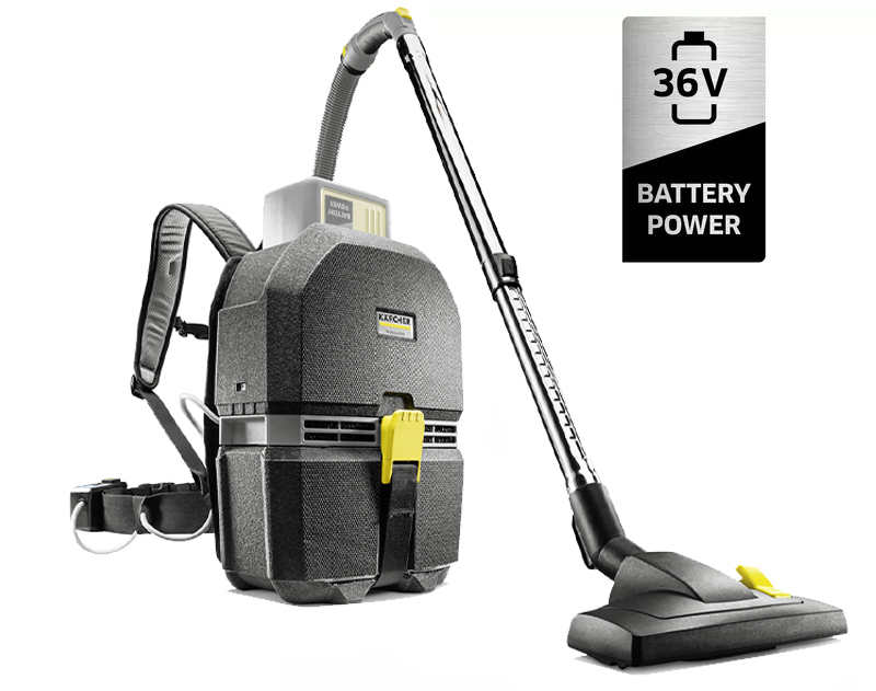 THE NEW BVL 5/1 BP BATTERY-POWERED BACKPACK VACUUM THE NEW BVL 5/1 BP BATTERY-POWERED BACKPACK VACUUM