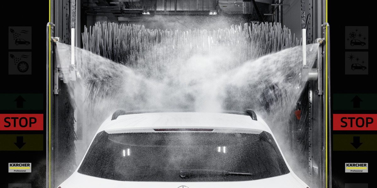 PUENTES DE LAVADO PARA AUTOS