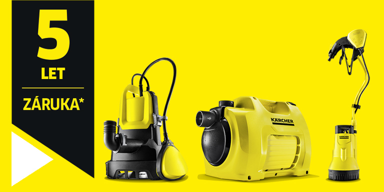 Prodloužená záruka čerpadla