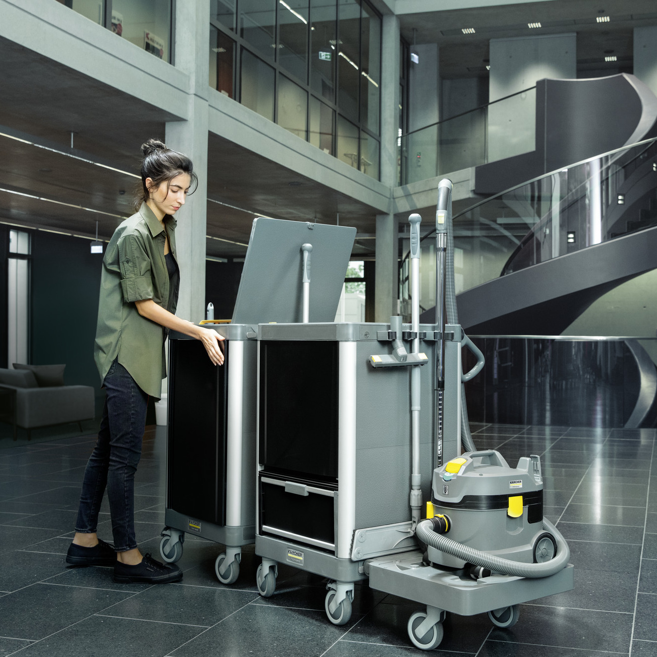 Manuelles Reinigungsequipment Manuelles Reinigungsequipment