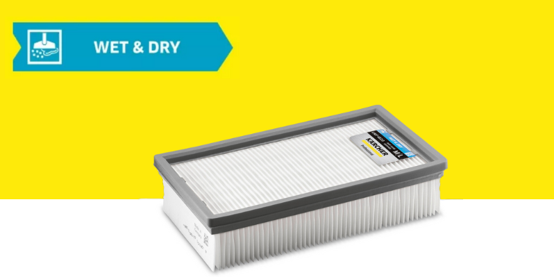 Flat pleated filter Wet & Dry_update Flat pleated filter Wet & Dry_update
