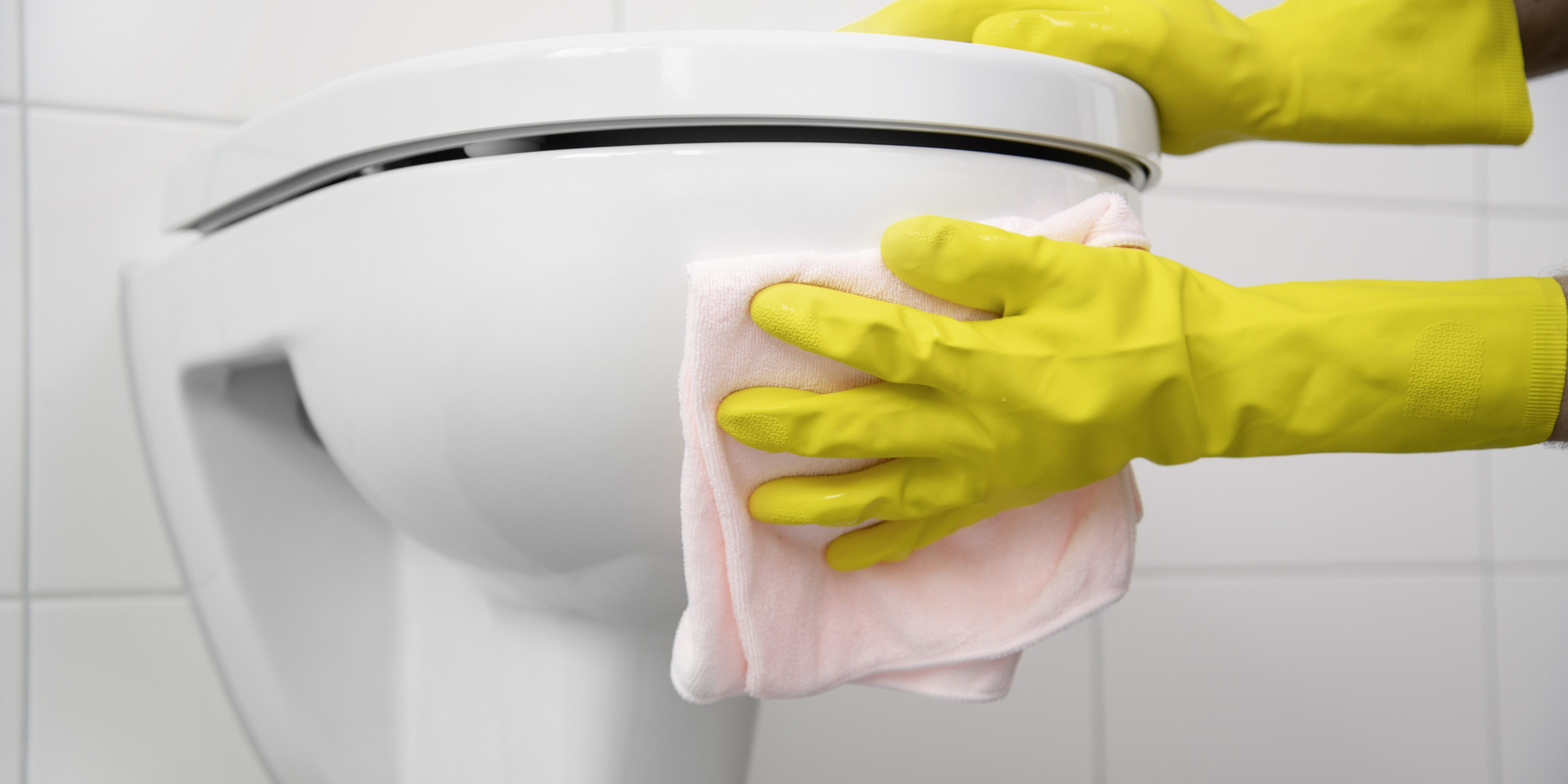 Rengöra toalett