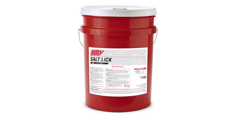 Photo of 5-gallon bucket of Salt Lick