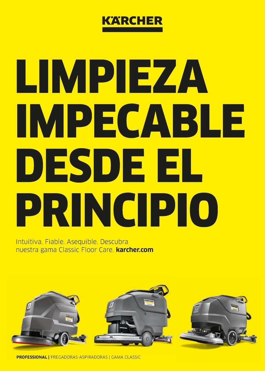 Catálogo Fregadoras-Aspiradoras Gama Classic