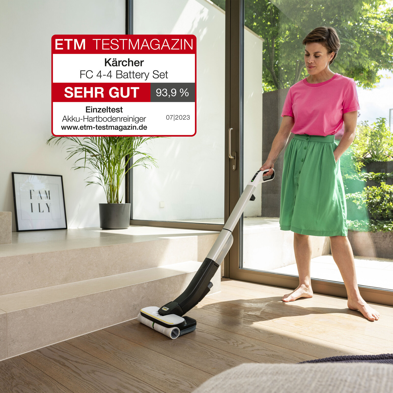 Hartbodenreiniger FC 4-4 Battery Set Hartbodenreiniger FC 4-4 Battery Set