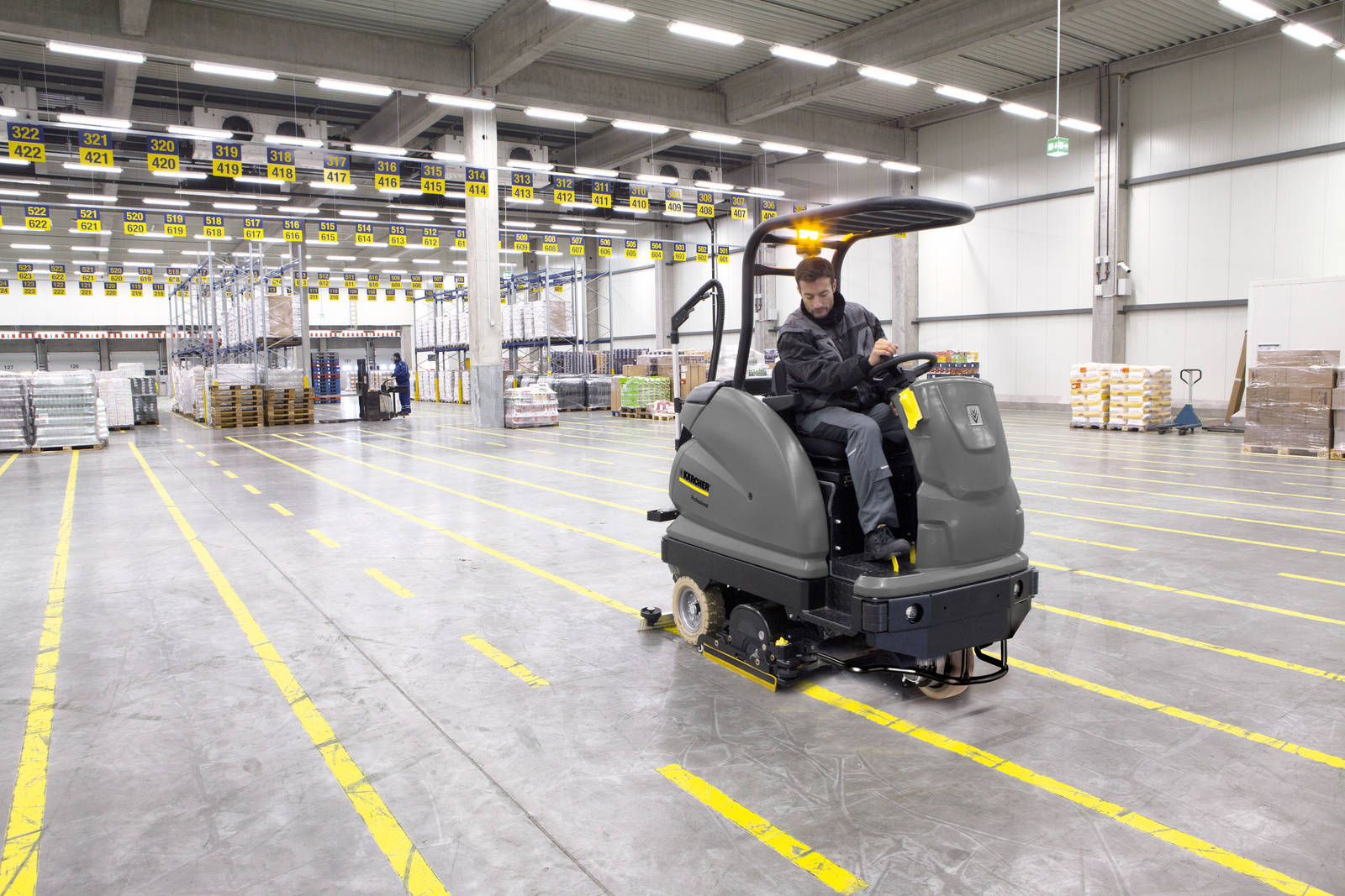 Limpeza mais ágil de áreas grandes