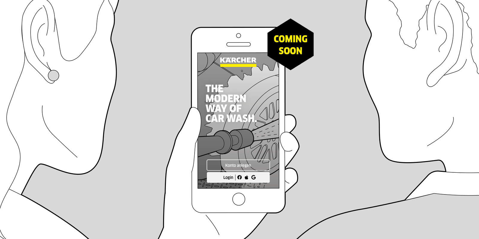 Kärcher Pay&Wash – die clevere App für mobiles Bezahlen