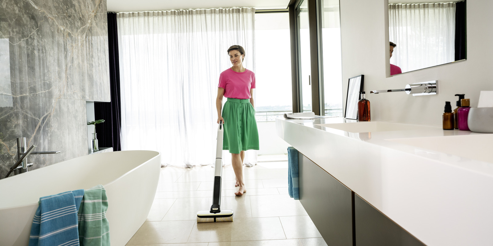 Cleaning tiles Kärcher tips for cleaning tiles