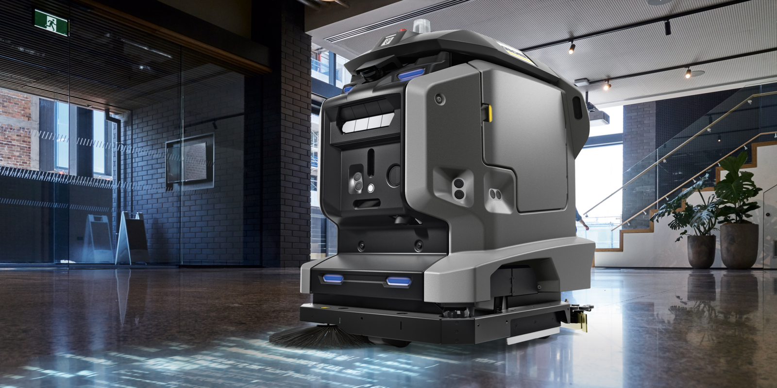 Autonome Scheuersaugmaschine KIRA