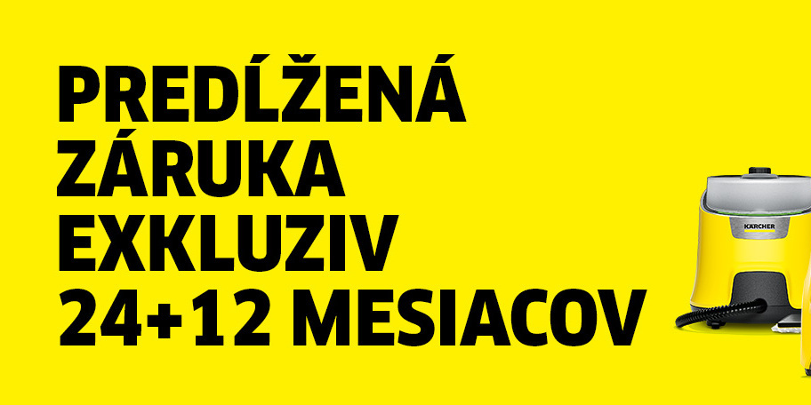 Exkluziv - bezplatné predĺženie záruky Exkluziv - bezplatné predĺženie záruky