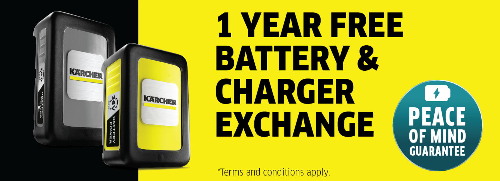 Battery peace of mind banner