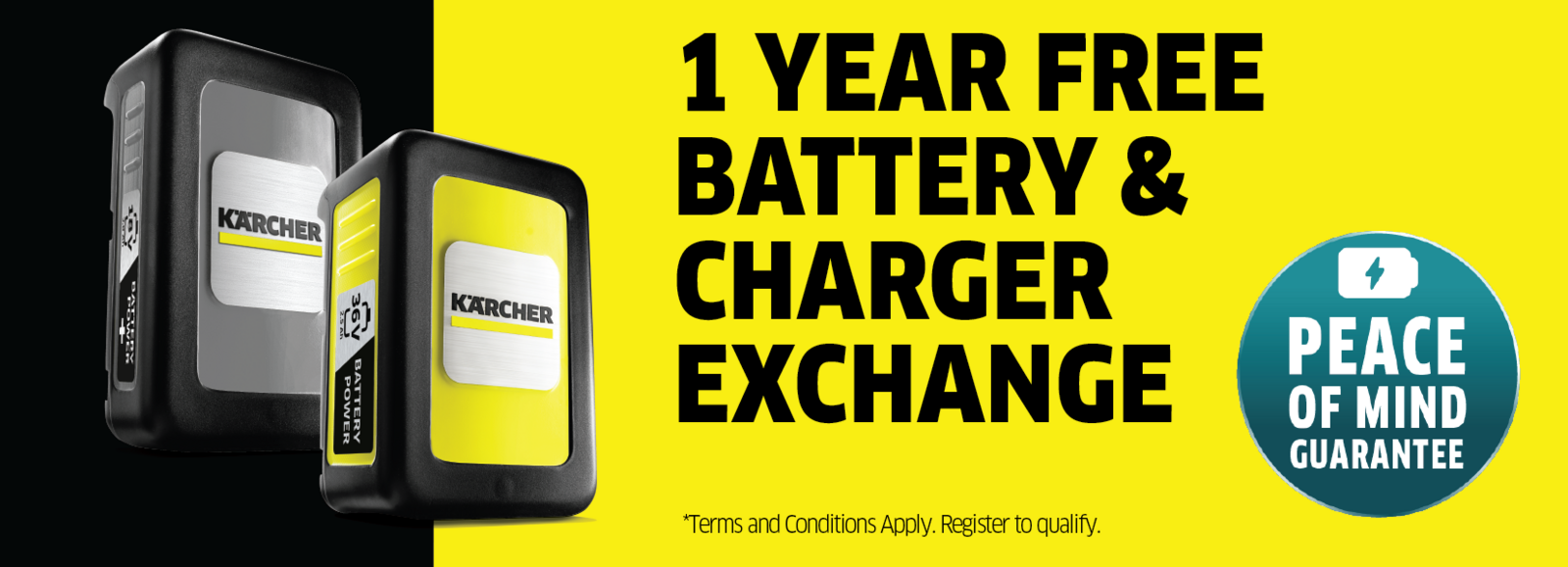 Battery Peace of mind Banner Battery Peace of mind Banner