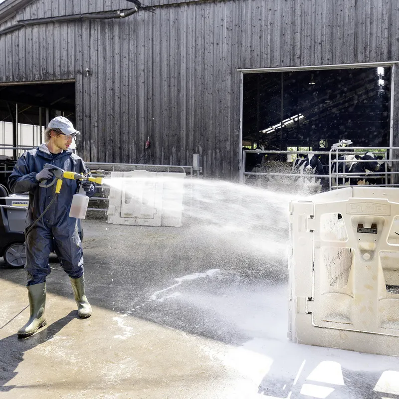  A PressurePro Natural Active Cleaner RM 82N kompatibilis a biogazdálkodási szabványokkal