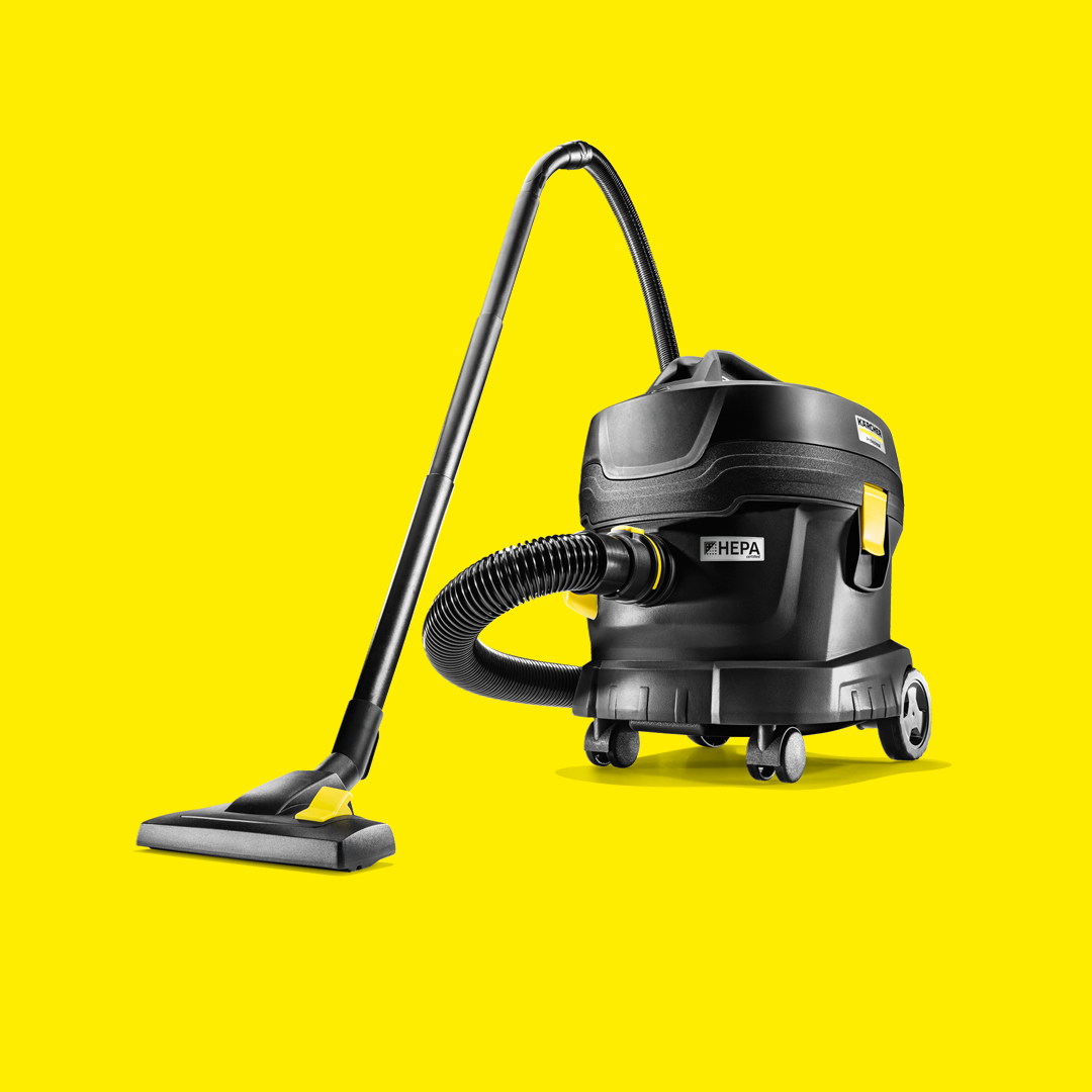Kärcher T 11/1 Classic HEPA Re!Plast dry vacuum cleaner at the 2023 CMS Kärcher T 11/1 Classic HEPA Re!Plast dry vacuum cleaner at the 2023 CMS
