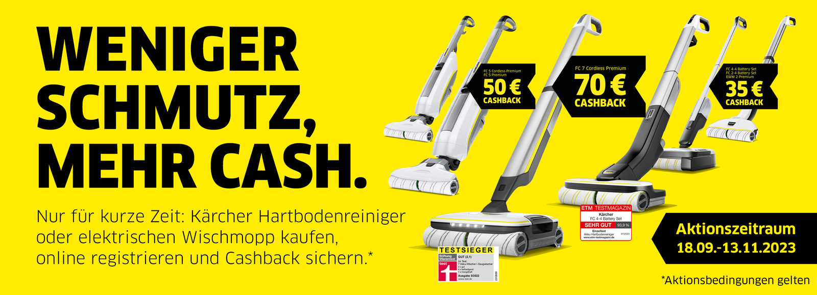 Hartbodenreiniger Cashback Aktion Hartbodenreiniger Cashback Aktion